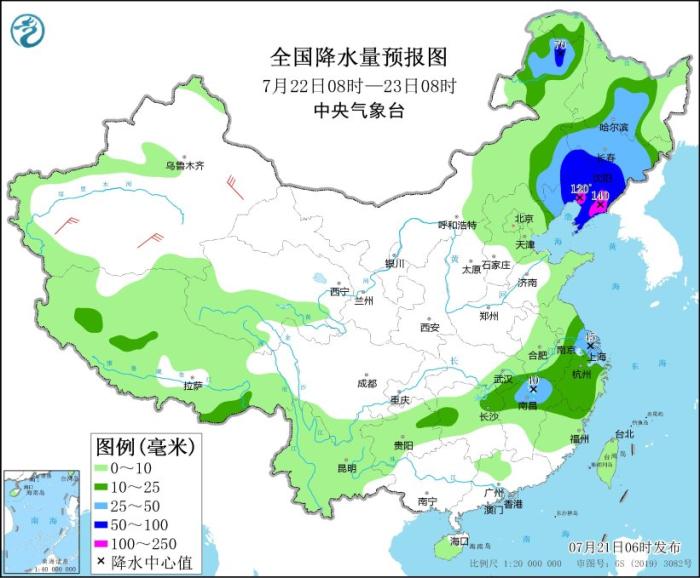 华北黄淮江汉等地将有较强降雨(图3)