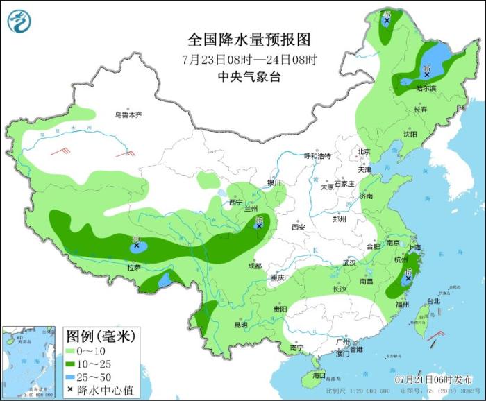 华北黄淮江汉等地将有较强降雨(图4)