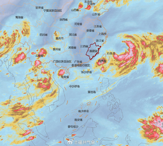 福州主城区出现首个30℃夜温 今日继续发布高温橙色预警(图3)