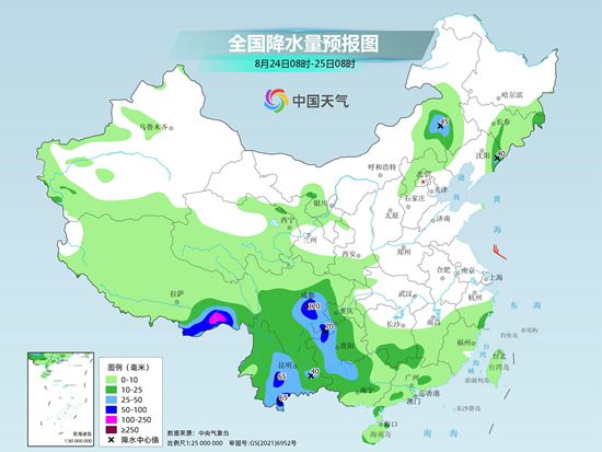 江南一带成降雨中心浙江广西部分地区或暴雨如注(图3)