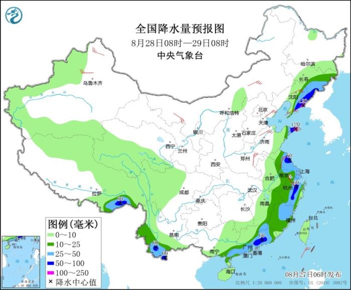 苏皖河南有强降雨局地有雷暴大风或冰雹等强对流天气(图3)