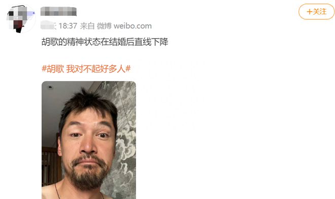 胡歌新片《不虚此行》首映礼被扒出来“骗感情”(图2)