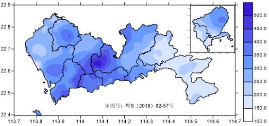 截至8日15时00分深圳出现超历史记录特大暴雨(图1)