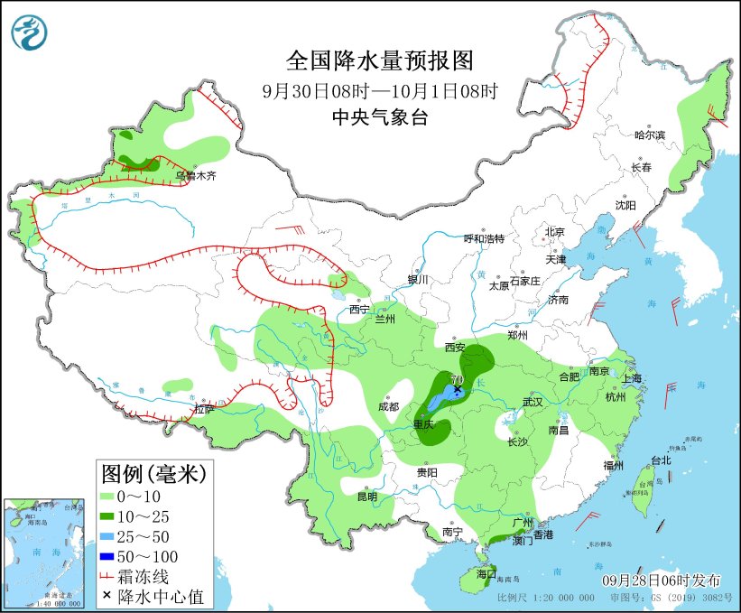 受冷空气影响华西地区将有大风降温天气(图3)