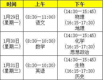 定了！福州初高中质检时间出炉！(图3)