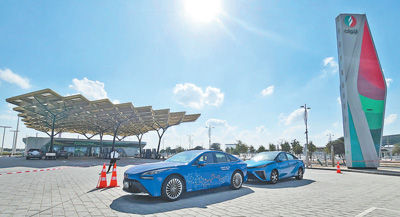 阿联酋开设中东首个绿氢燃料站“未来服务站”