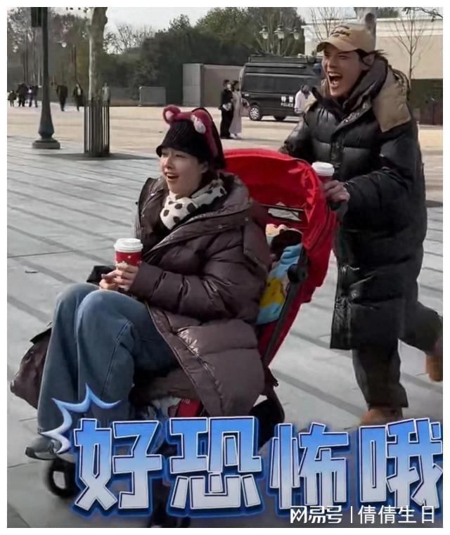 郭碧婷带娃很辛苦，恨不能挤出两滴眼泪