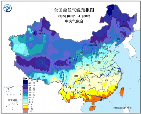 强冷空气影响我国大部地区最南将影响广东广西等地