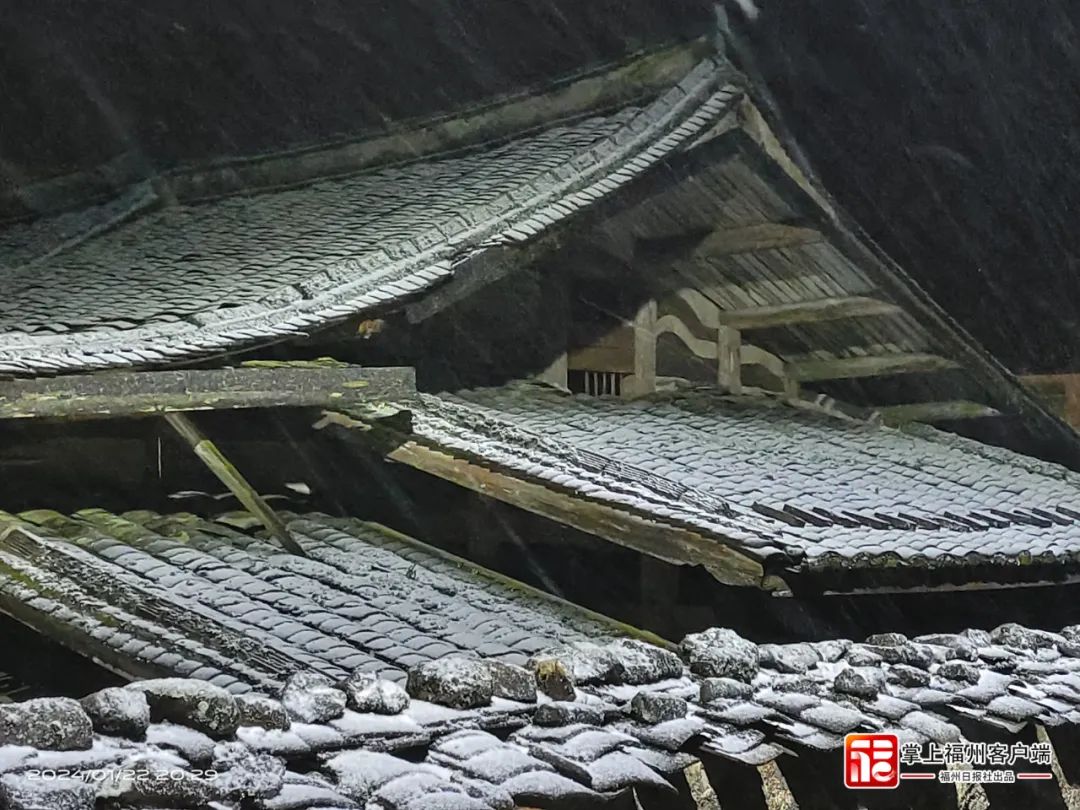雪灾预警发布！晋安闽侯闽清罗源永泰……都在下雪！(图10)