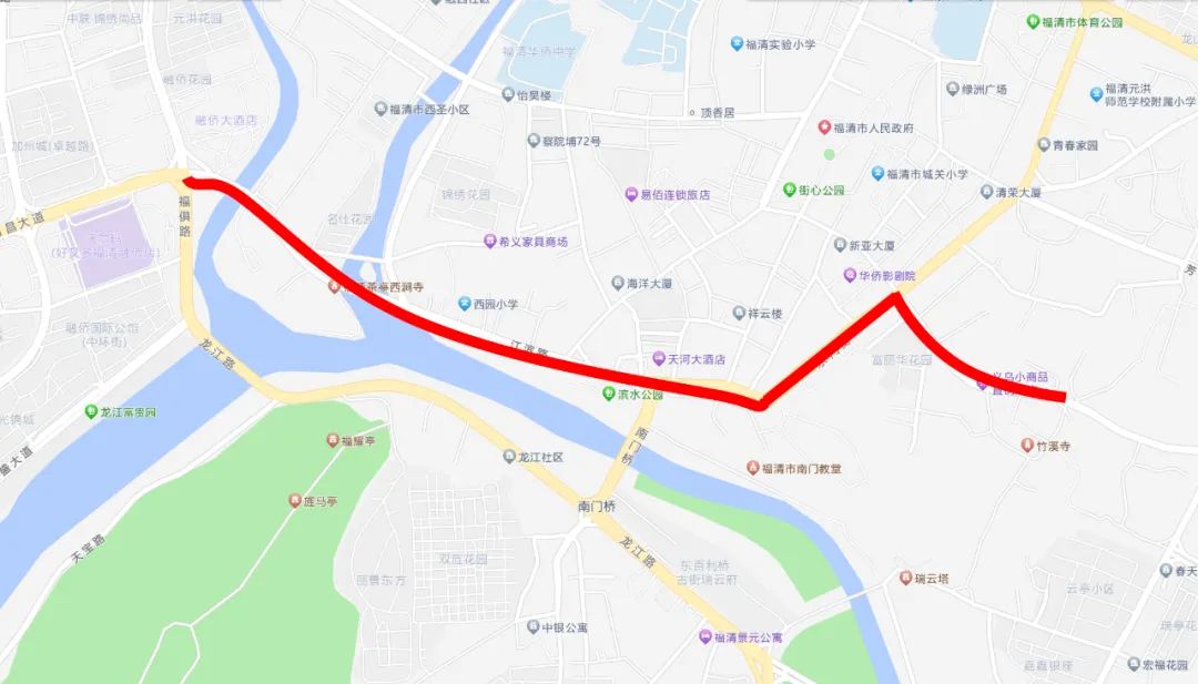 事关元宵灯会！19日起，福清这些道路临时交通管制(图3)