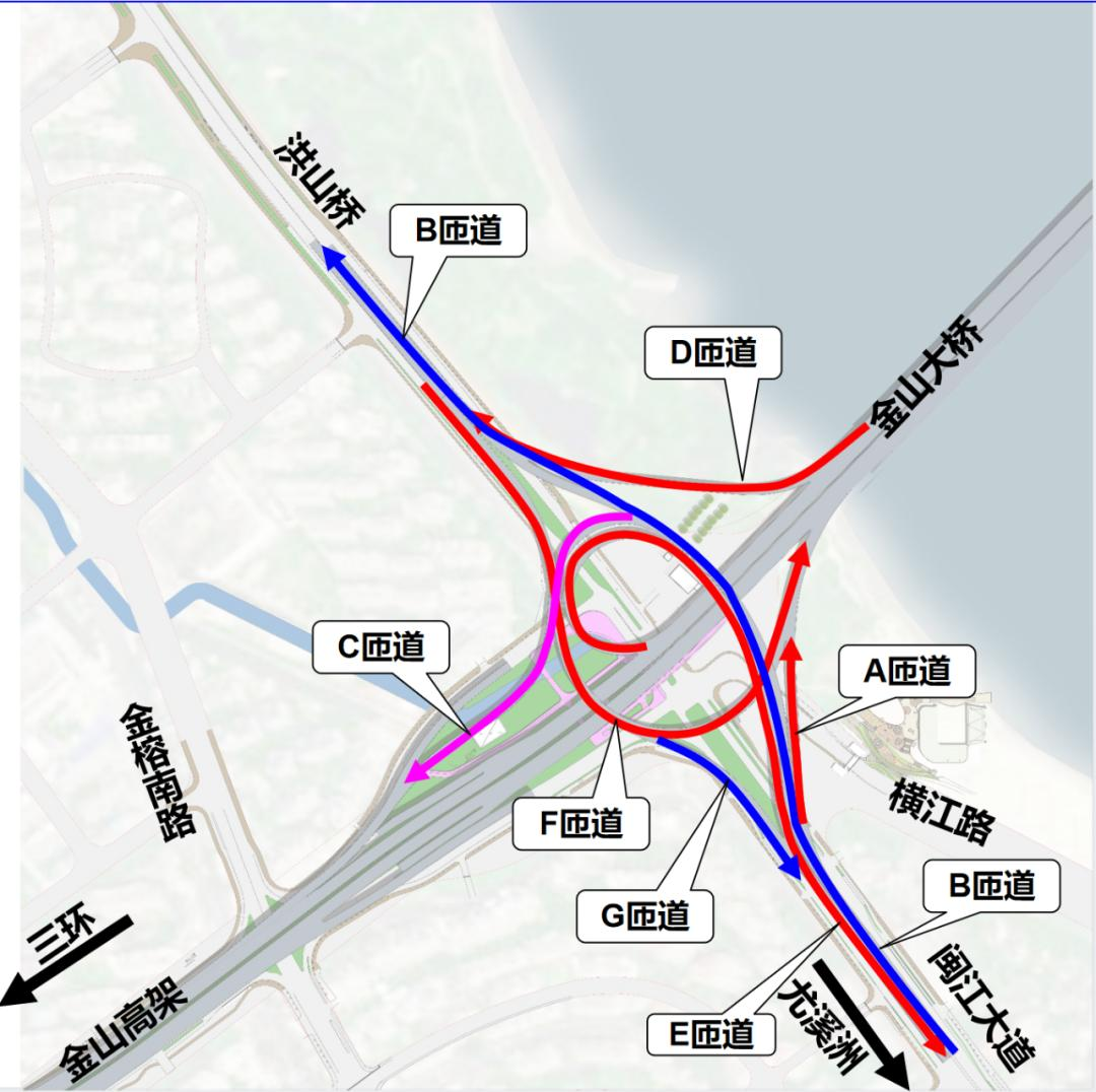 定了！闽江大道将直通金山大桥！(图3)