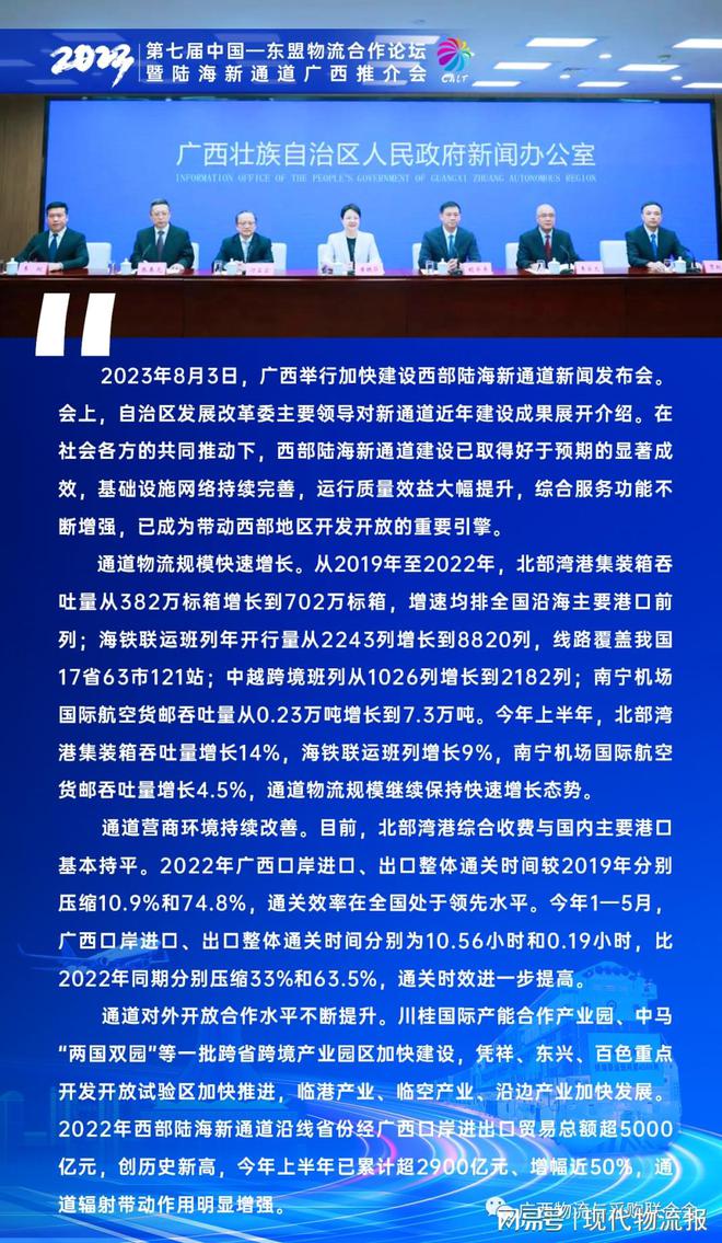 2023年广西外贸进出口总额增7.3%优质特色产品走出去