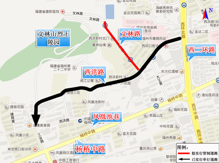 清明期间，福州部分陵园周边道路将实行交通管制！(图1)