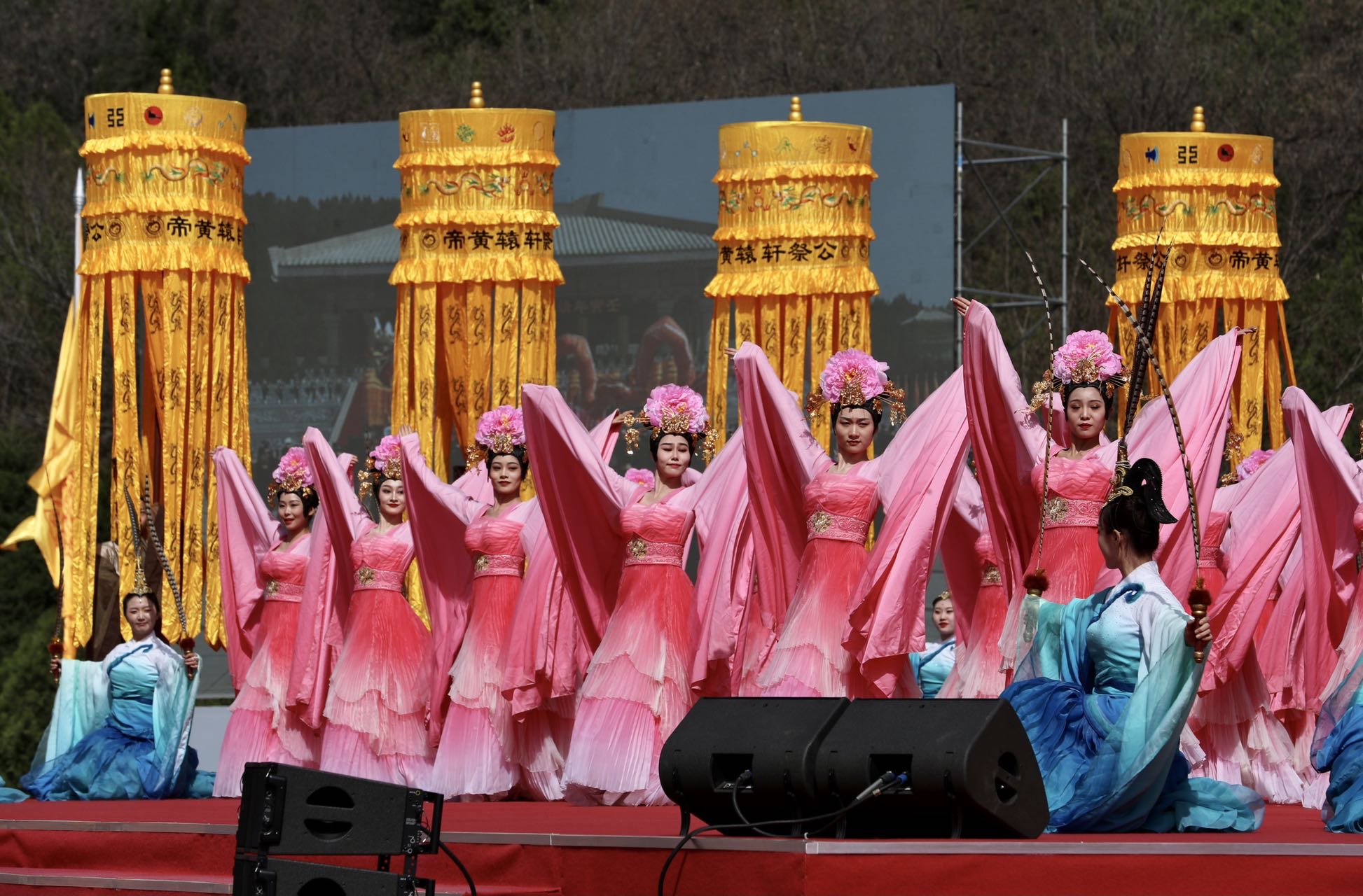 台湾光复致敬团祭黄帝陵文碑-国内(图1)