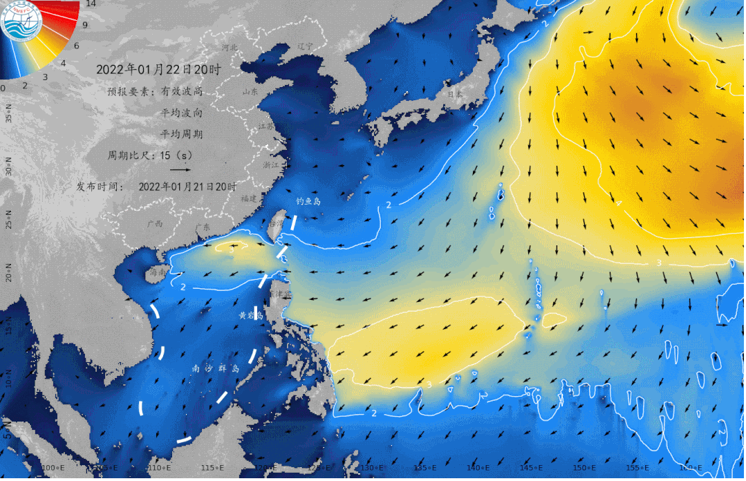 南方地区将有较强降水过程黄淮东海等沿岸海域有大雾