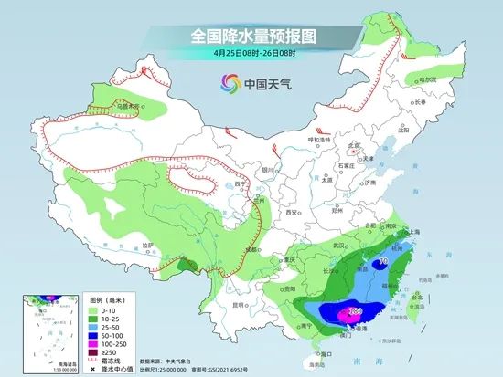 福州25日起升温 迎来新一轮降雨(图1)