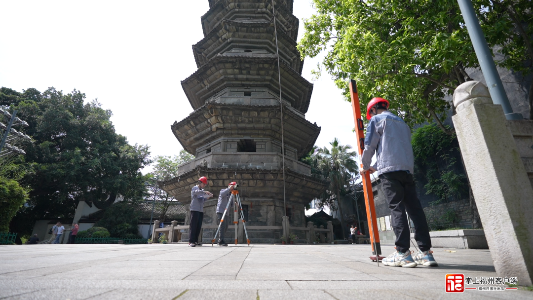 地震过后，福州乌塔“歪了”？部门测量后发现……(图4)