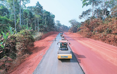 中铁二十局吕—曼金公路项目
